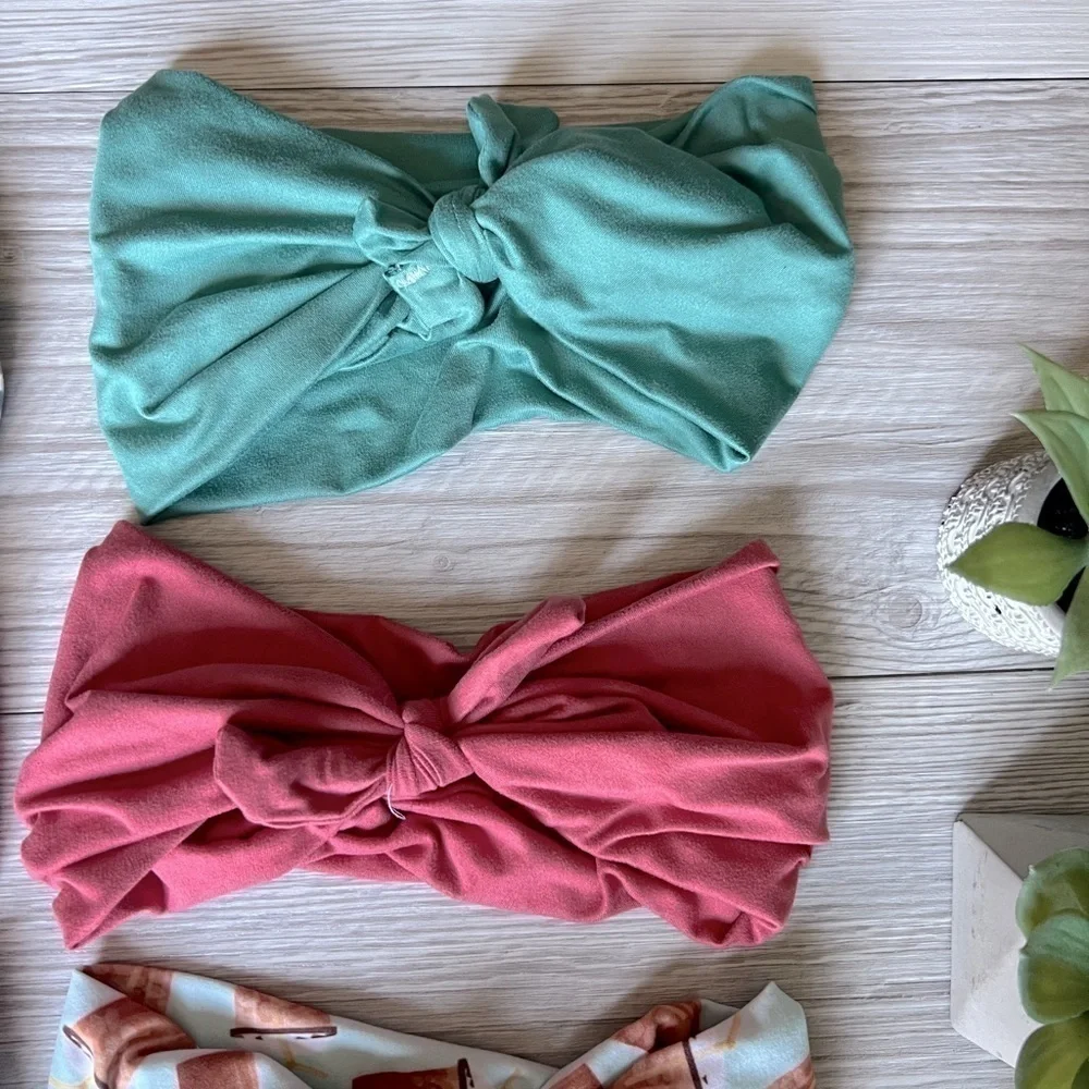FALL headbands 8 prints and floral EUC